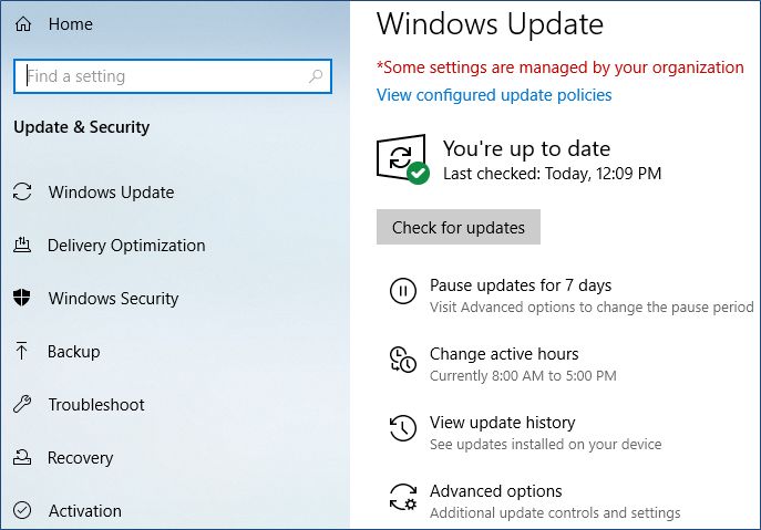 Windows update