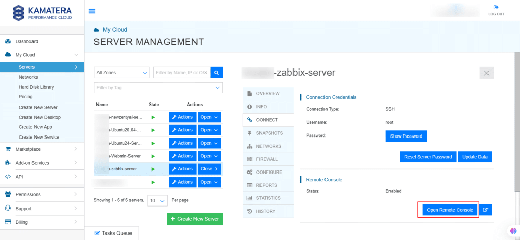 zabbix screenshot