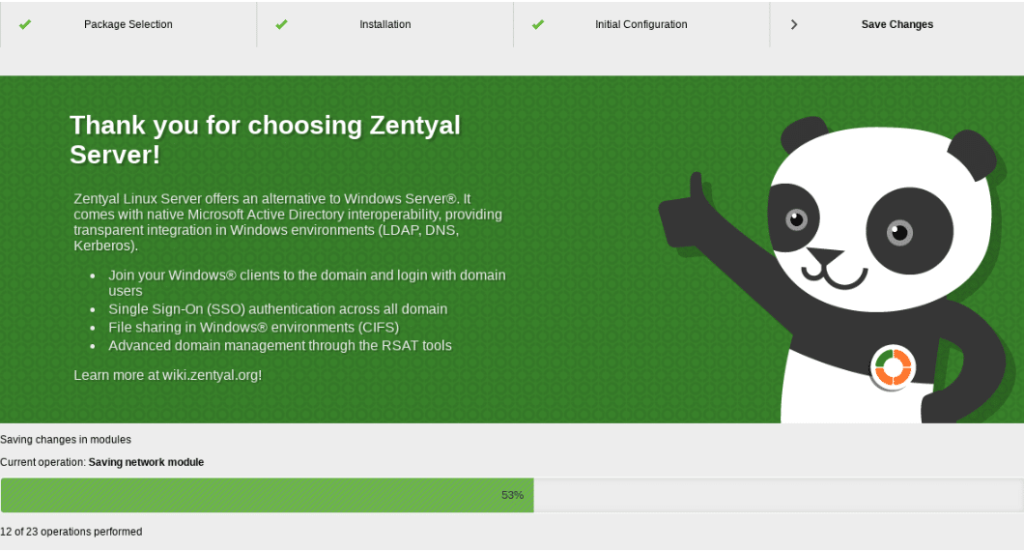 zentyal screenshot