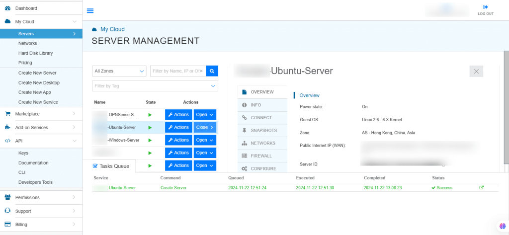 Linux Server setup