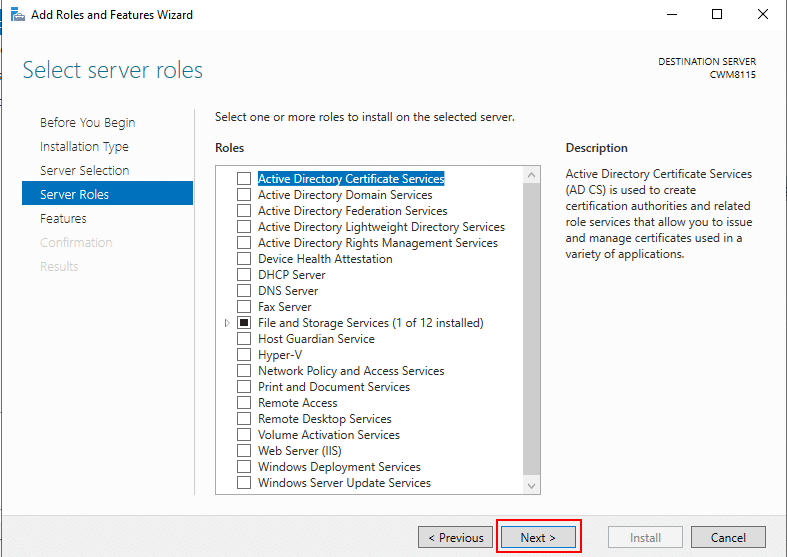 Linux Server setup