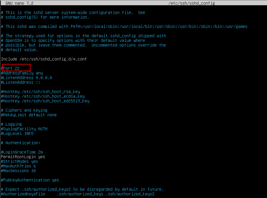 Ubuntu terminal screenshot